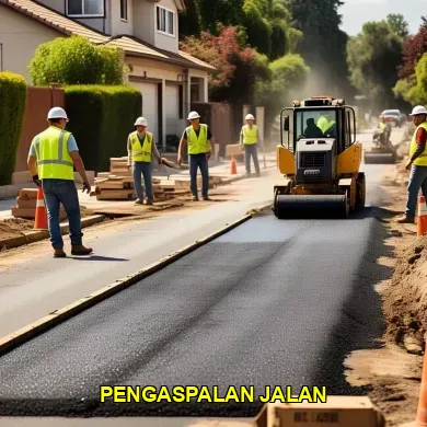 pengaspalan jalan